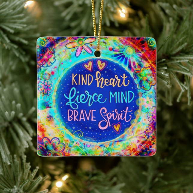 Brave Spirit "Inspirivity" Keramik Keramikornament (Baum)