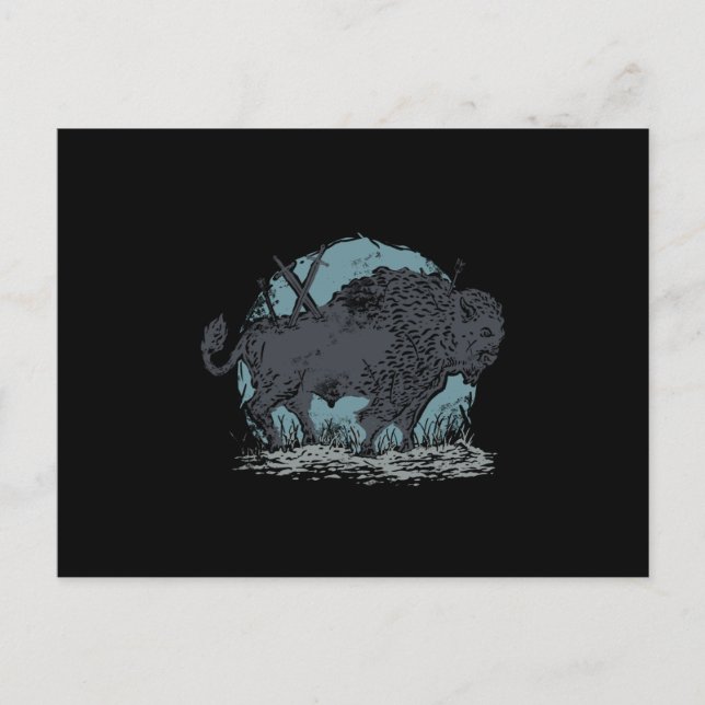 Brave Warrior Postkarte (Vorderseite)