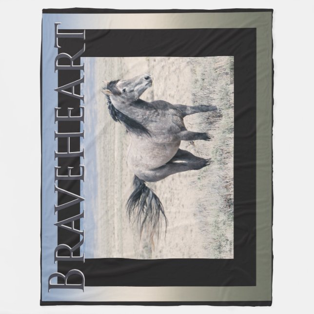 BraveHeart Fleecedecke (Vorderseite)