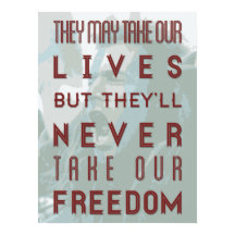 Braveheart Quote Poster