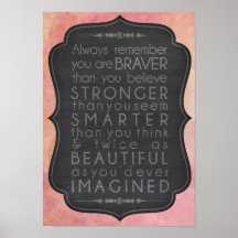 Braver Stärker intelligenter und schöner Inspirati