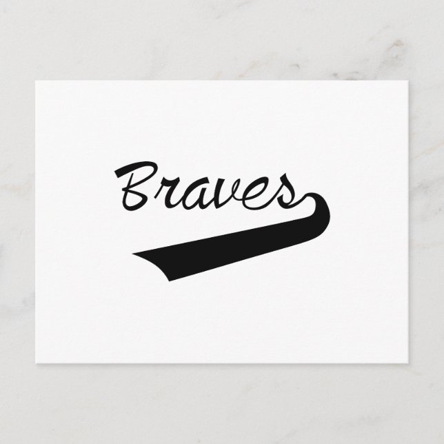 Braves Postkarte (Vorderseite)