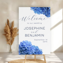 Bravest Blue Wedding Willkommen