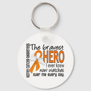 Bravest Hero I je wusste Nierenkrebs Schlüsselanhänger