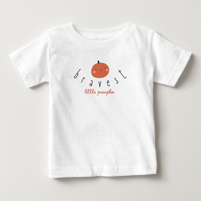 bravest little pumpkin Baby T-Shirt (Vorderseite)