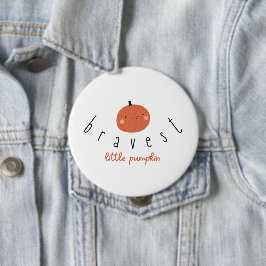bravest little pumpkin Button childhood cancer 