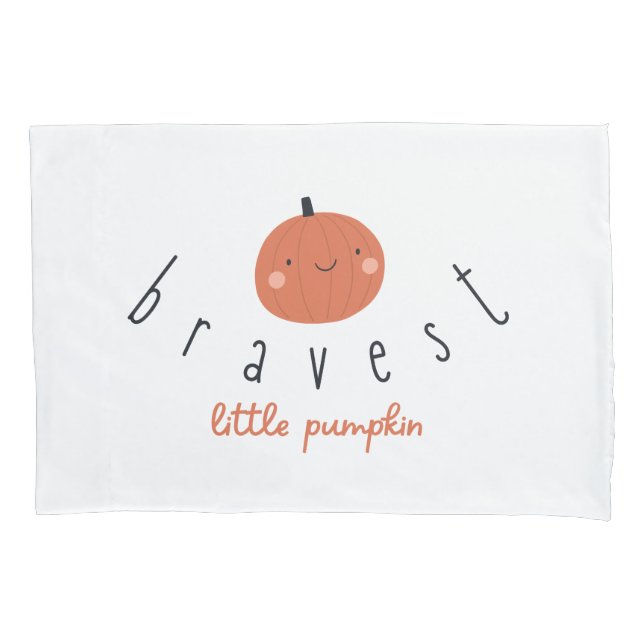 bravest little pumpkin Pillowcase patient gift Kissenbezug (Vorderseite)