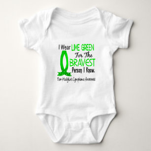 Bravest Person Ich kenne das Non-Hodgkin-Lymphom Baby Strampler