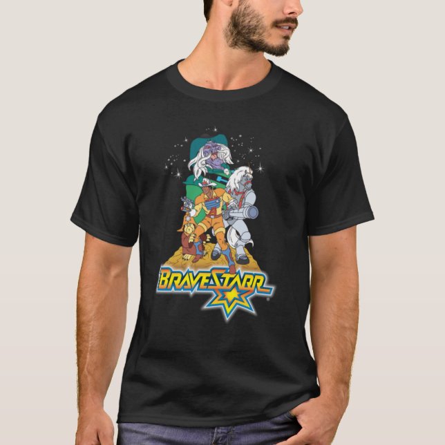 Bravestarr Cartoon T - Shirt (Vorderseite)