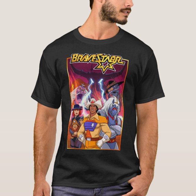 Bravestarr encore rochers! T-shirt indispensable (Devant)