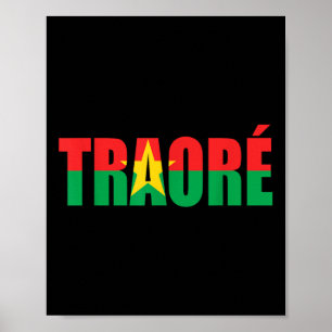 Bravo, Captain Ibrahim Traore ! Viva Burkina Faso Poster