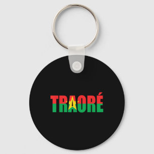 Bravo, Captain Ibrahim Traore ! Viva Burkina Faso Schlüsselanhänger