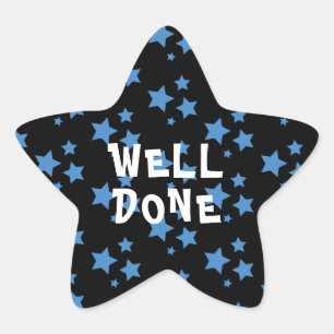 Bravo Enseignant Encouragement Étoile Sticker