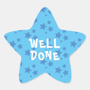 Bravo Enseignant Encouragement Étoile Sticker