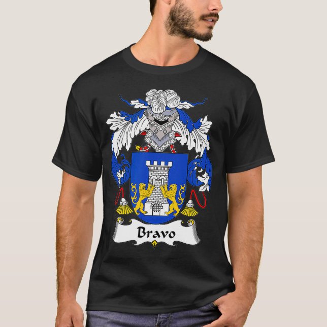 Bravo-Familienwappen T-Shirt (Vorderseite)