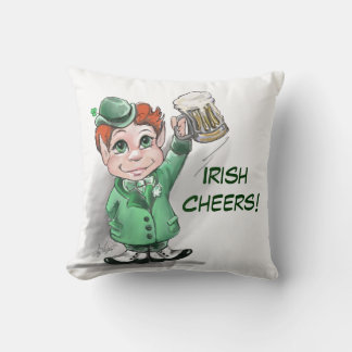Bravo irlandais ! Coussin de la Saint Patrick