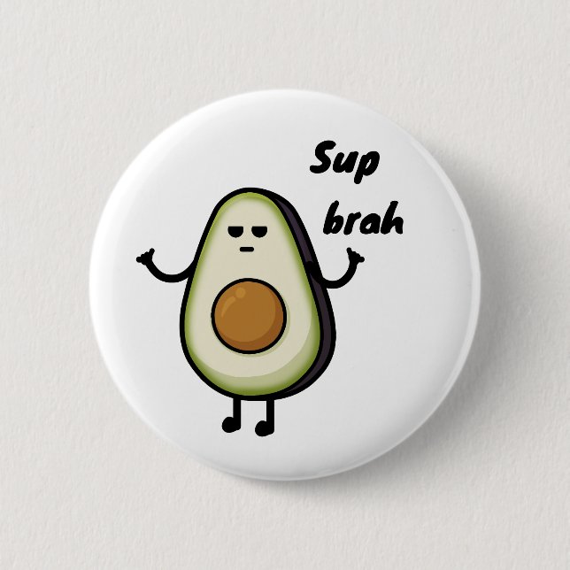 Bravocado Button (Vorderseite)