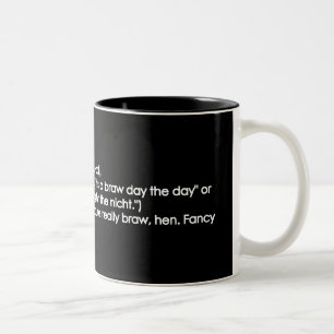 Braw Zweifarbige Tasse