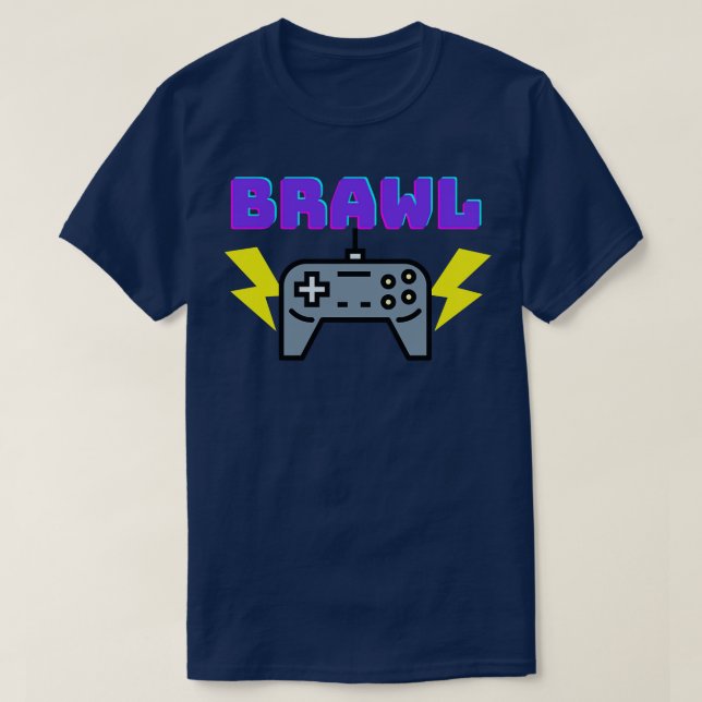 Brawl Gaming-Controller T-Shirt (Design vorne)