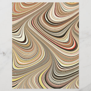 Brawn Agate Marble Muster Swirt Art & Craft Papier