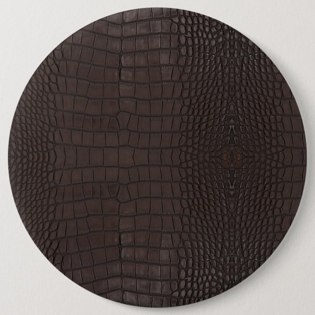 Brawn Alligator Skin Texture Button (Vorderseite)