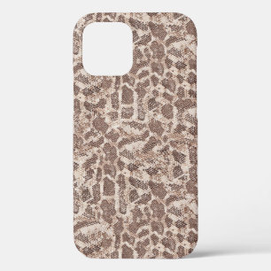 Brawn and Tan Snake Skin Case-Mate iPhone Case