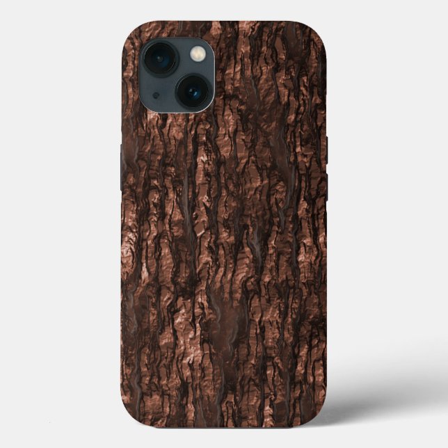 Brawn Bark Camouflage iPhone Case (Rückseite)