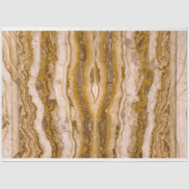 Brawn Beige Grain Marble Decoupage  Seidenpapier