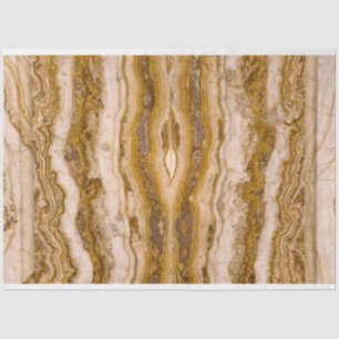 Brawn Beige Grain Marble Decoupage  Seidenpapier