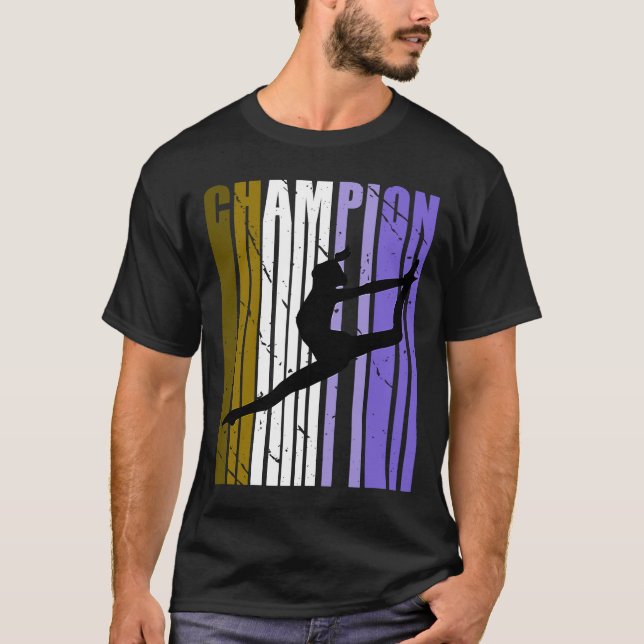 Brawn Champion of Dance Birthday Wettbewerb Compe T-Shirt (Vorderseite)