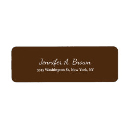 Brawn Color Creative Handwriting Schlicht Feminine