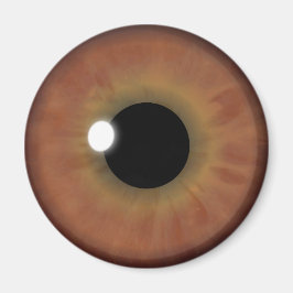Brawn Eye Iris Eyeball Coole Rundmagnete Magnet