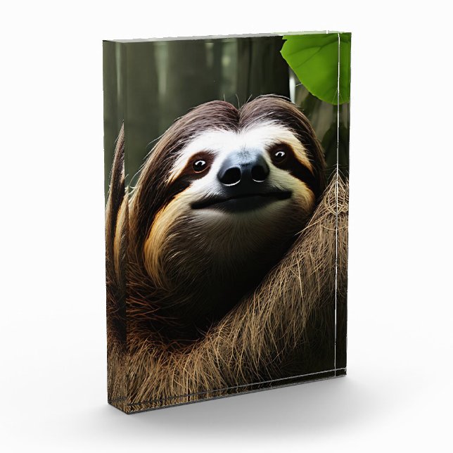 Brawn Fuzzy Sloth, Foto Block (Links)