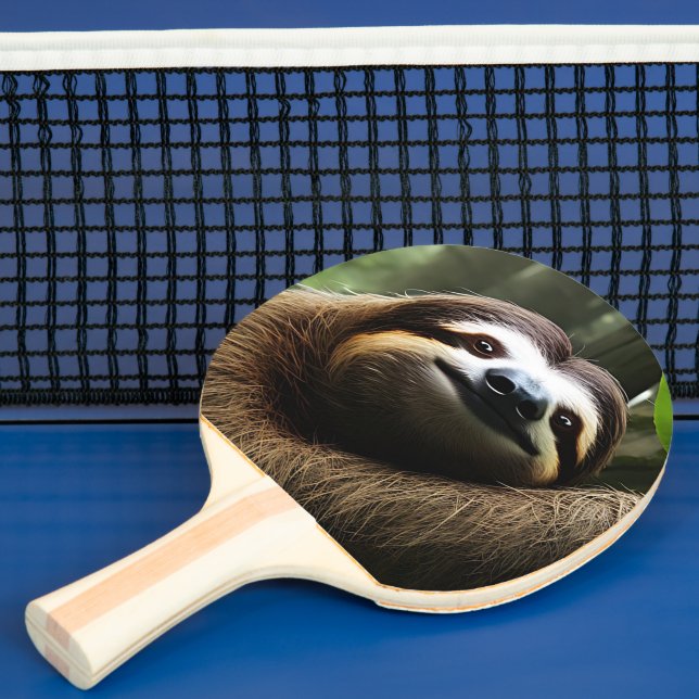 Brawn Fuzzy Sloth, Ping Pong Paddle Tischtennis Schläger (InSitu)
