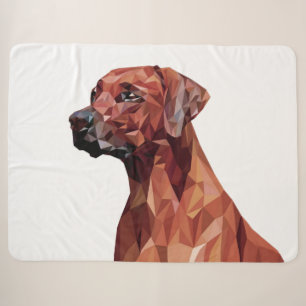 Brawn Geometric Dog White Sherpadecke