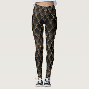 Brawn Gradient Dragon Scales Leggings