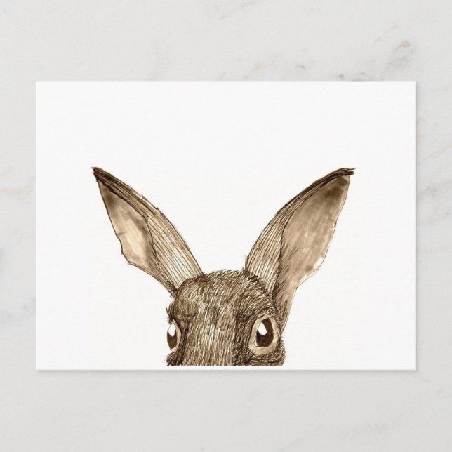 Brawn Hare II Postkarte (Vorderseite)
