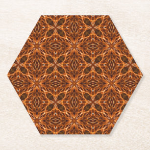 Brawn Kaleidoscope Mandala Pattern-23100 Untersetzer