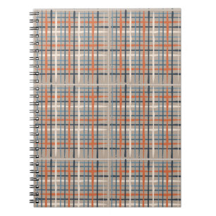 Brawn Kariert Spiral Notebook Notizblock