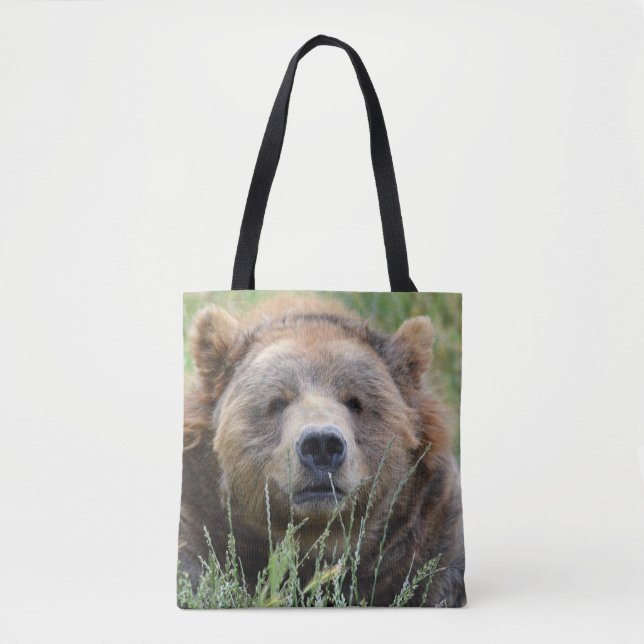 Brawn kodiak Bär Tasche (Vorderseite)