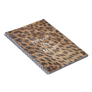 Brawn Leopard Animal Print Sparkon Notizblock