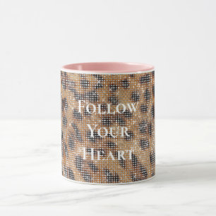 Brawn Leopard Animal Print Sparkon Tasse