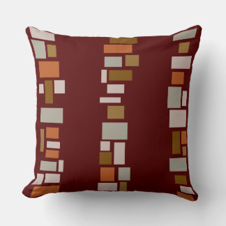 Brawn MOSIAC TILES DESIGN Retro Throw Kissen