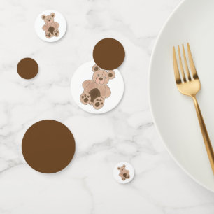 Brawn Plush Toy Teddy Bär gestopfte Tier Geburtsta Konfetti