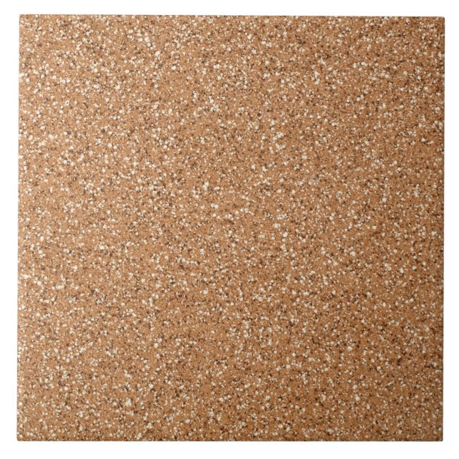 Brawn Sand Pattern Keramik Tile Fliese (Vorderseite)