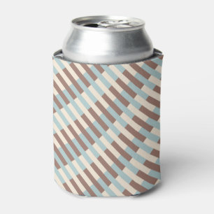 Brawn Tan Blue Streifen Dosenkühler