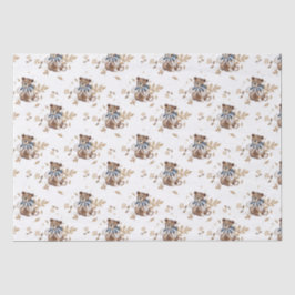 Brawn Teddy Bär Das ist ein Junge! Dusche Napkins Seidenpapier