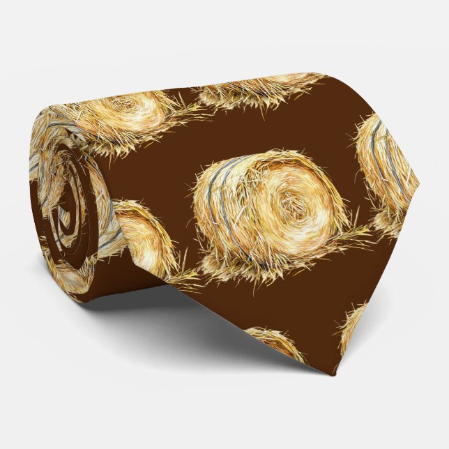 Brawn Tumbleweed Rustic Country Farm Neck Tie Krawatte (Gerollt)
