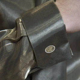 Brawnstone Grid Manschettenknöpfe Silber