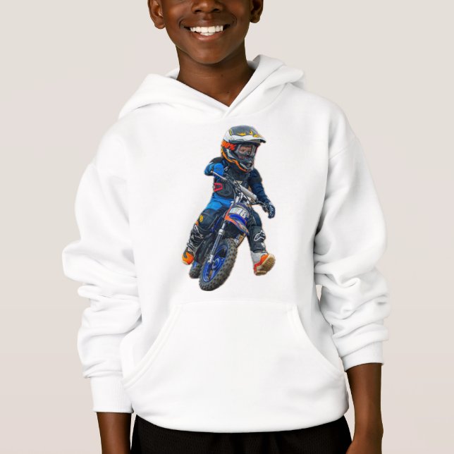 Braxton #18 Michigan MX Boyz Sweat - shirt à capuc (Devant)